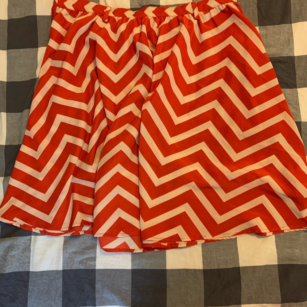 Chevron skirt
